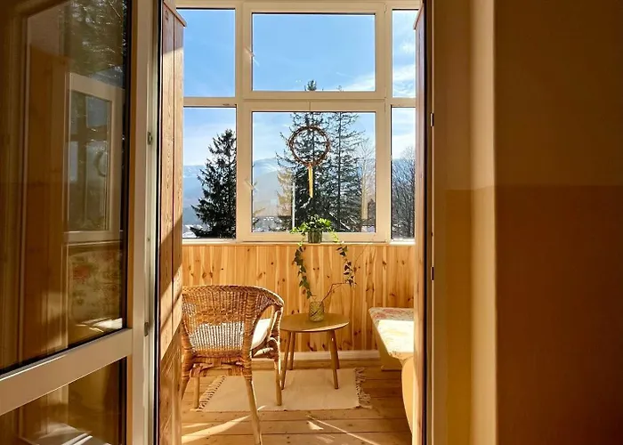 Weranda Sniezka Klimatyczne Mieszkanie Z Widokiem Na Sniezke 10 Minut Do Wyciagow I Swiatyni Wang, Parking W Cenie Karpacz