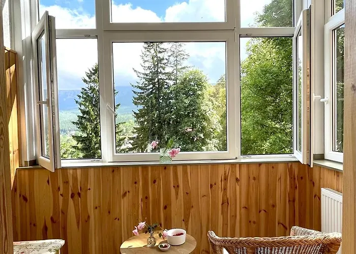 Weranda Sniezka Klimatyczne Mieszkanie Z Widokiem Na Sniezke 10 Minut Do Wyciagow I Swiatyni Wang, Parking W Cenie * Karpacz